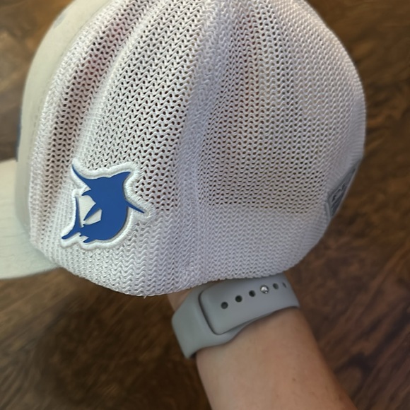 Columbia PFG Royal Blue Adjustable Fishing Cap Snap Back - Picture 2 of 7